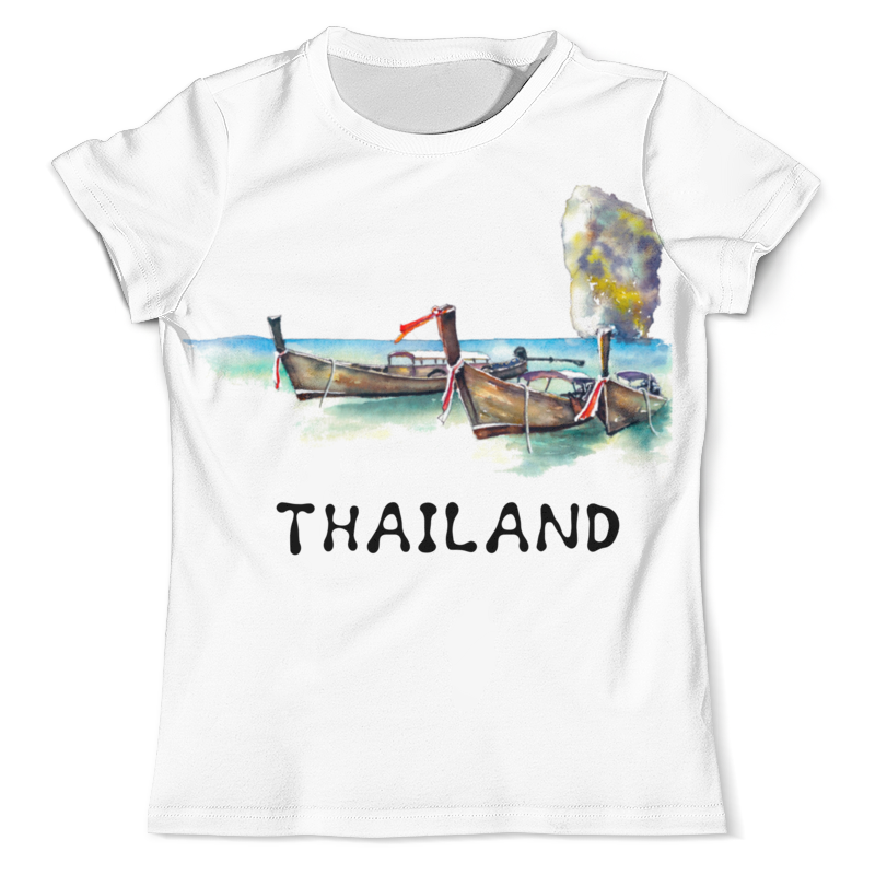 Printio Футболка с полной запечаткой (мужская) Thailand longtail мужская футболка зайчик загорает на пляже море солнце s черный