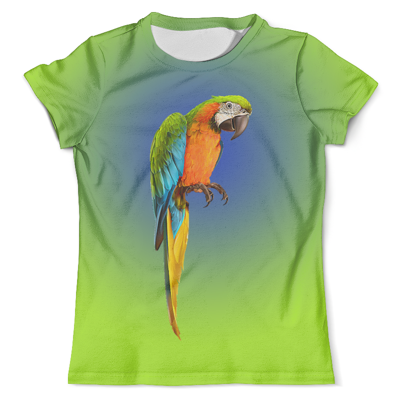 Printio Футболка с полной запечаткой (мужская) Попугай printio футболка с полной запечаткой мужская попугай серия животные