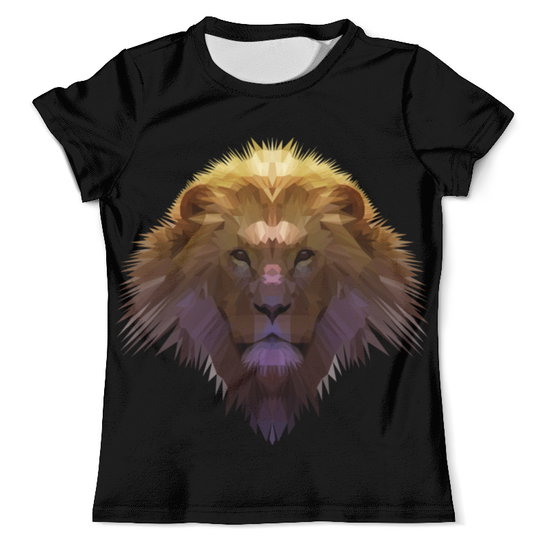 Printio Футболка с полной запечаткой (мужская) Африканский лев. printio футболка с полной запечаткой мужская африканский лев