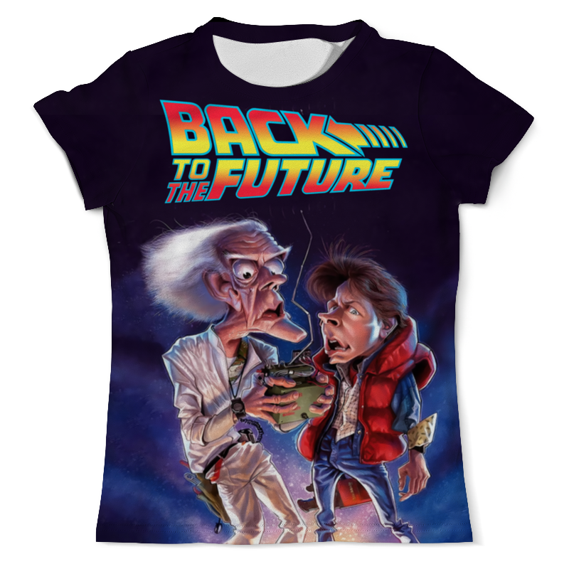 Printio Футболка с полной запечаткой (мужская) Back to the future (1) printio футболка с полной запечаткой женская back to the future