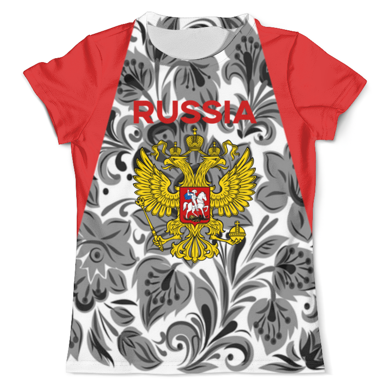 Printio Футболка с полной запечаткой (мужская) Russia