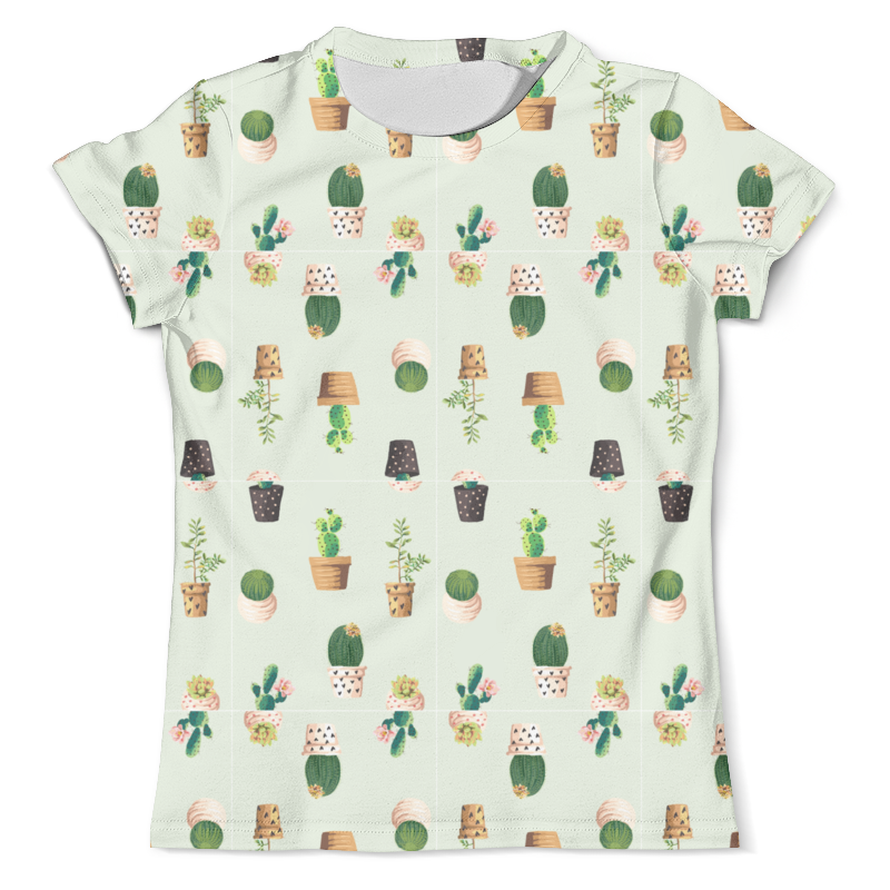 printio футболка с полной запечаткой мужская кактусы Printio Футболка с полной запечаткой (мужская) Кактусы