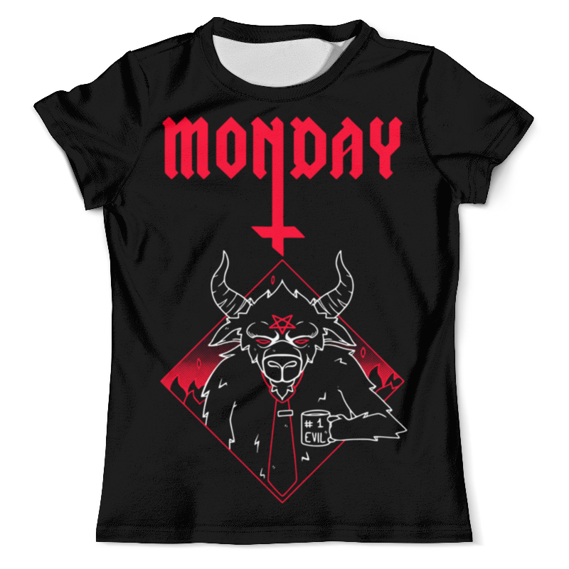Printio Футболка с полной запечаткой (мужская) Monday