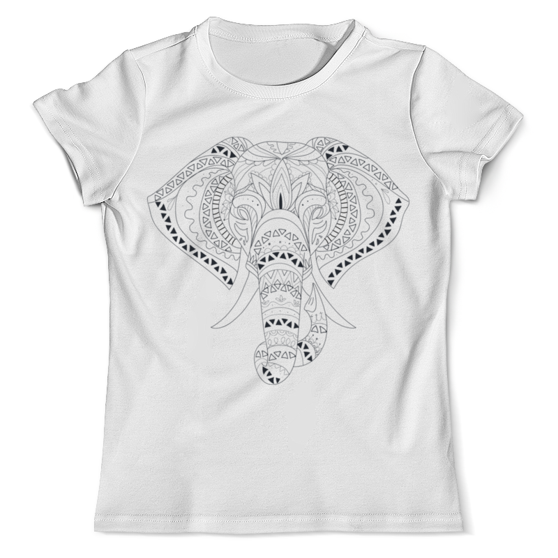 Printio Футболка с полной запечаткой (мужская) Этнический слон printio футболка с полной запечаткой для девочек этнический слон