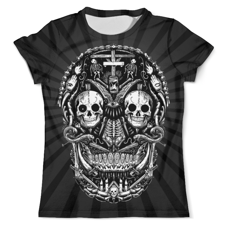 Printio Футболка с полной запечаткой (мужская) Skull design printio футболка с полной запечаткой мужская skull 13