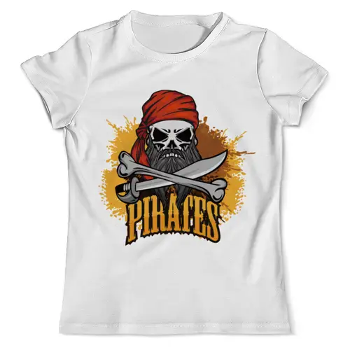 Заказать мужскую футболку в Москве. Футболка с полной запечаткой (мужская) Пираты Карибского моря от DEPALL - готовые дизайны и нанесение принтов.
