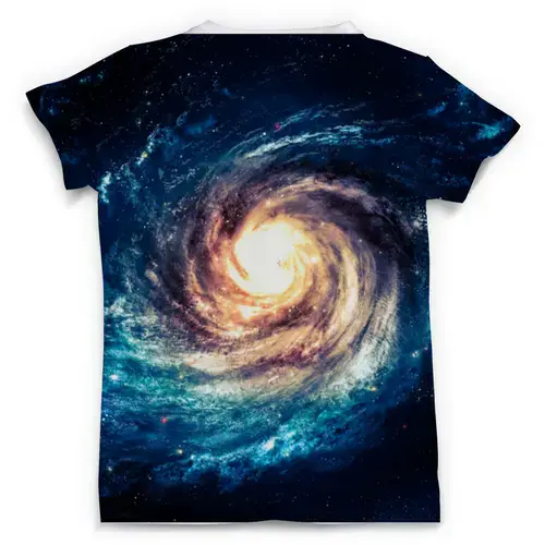 Заказать мужскую футболку в Москве. Футболка с полной запечаткой (мужская) галактика от kenny - готовые дизайны и нанесение принтов.
