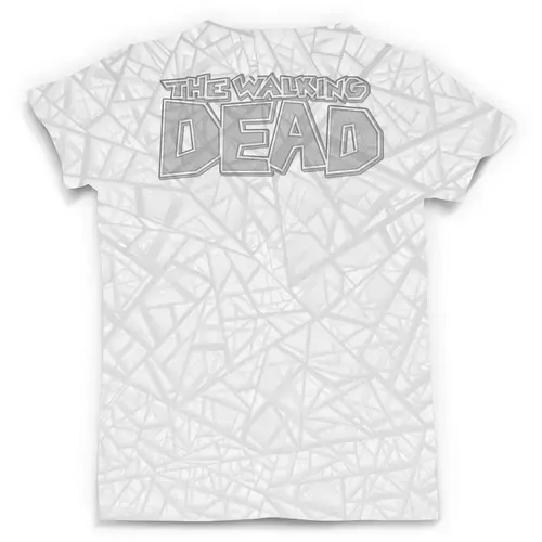 Заказать мужскую футболку в Москве. Футболка с полной запечаткой (мужская) The Walking Dead_ от balden - готовые дизайны и нанесение принтов.