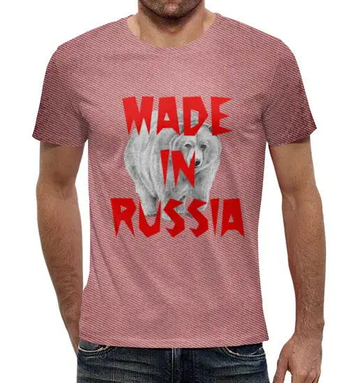 Заказать мужскую футболку в Москве. Футболка с полной запечаткой (мужская) Зверь от THE_NISE  - готовые дизайны и нанесение принтов.