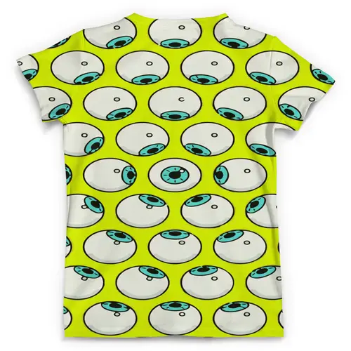 Заказать мужскую футболку в Москве. Футболка с полной запечаткой (мужская) Глаза от solntse - готовые дизайны и нанесение принтов.