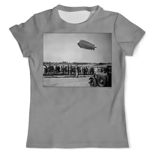 Заказать мужскую футболку в Москве. Футболка с полной запечаткой (мужская) I Love Led Zeppelin. #5 от hagehog - готовые дизайны и нанесение принтов.