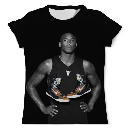 Заказать мужскую футболку в Москве. Футболка с полной запечаткой (мужская) Kobe Bryant от skynatural - готовые дизайны и нанесение принтов.