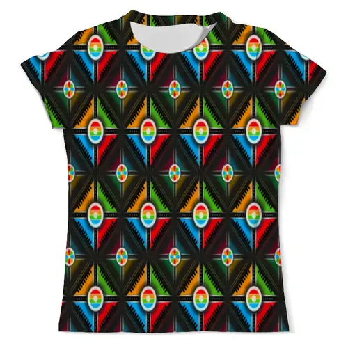 Заказать мужскую футболку в Москве. Футболка с полной запечаткой (мужская) Pattern от THE_NISE  - готовые дизайны и нанесение принтов.