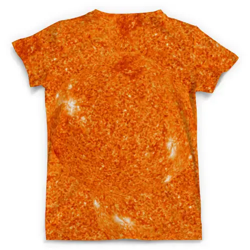 Заказать мужскую футболку в Москве. Футболка с полной запечаткой (мужская) Солнце - Sun от trend - готовые дизайны и нанесение принтов.
