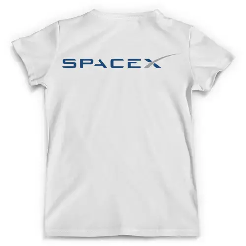 Заказать мужскую футболку в Москве. Футболка с полной запечаткой (мужская) Илон Маск от The Spaceway  - готовые дизайны и нанесение принтов.