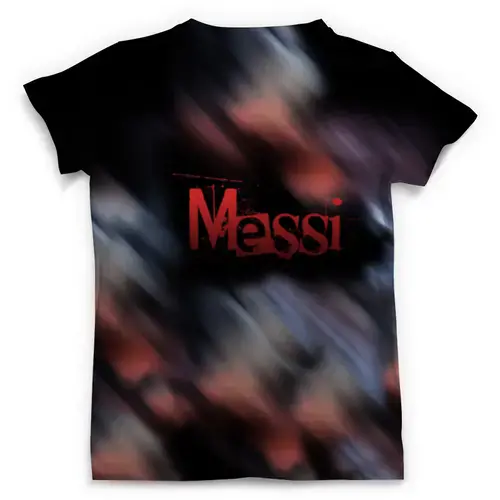 Заказать мужскую футболку в Москве. Футболка с полной запечаткой (мужская) Lionel  Messi (2) от T-shirt print  - готовые дизайны и нанесение принтов.