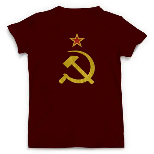 Заказать мужскую футболку в Москве. Футболка с полной запечаткой (мужская) Сталин - Я вернусь от Leichenwagen - готовые дизайны и нанесение принтов.