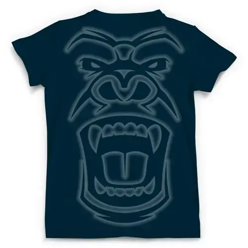 Заказать мужскую футболку в Москве. Футболка с полной запечаткой (мужская) Kong Skull Island от balden - готовые дизайны и нанесение принтов.