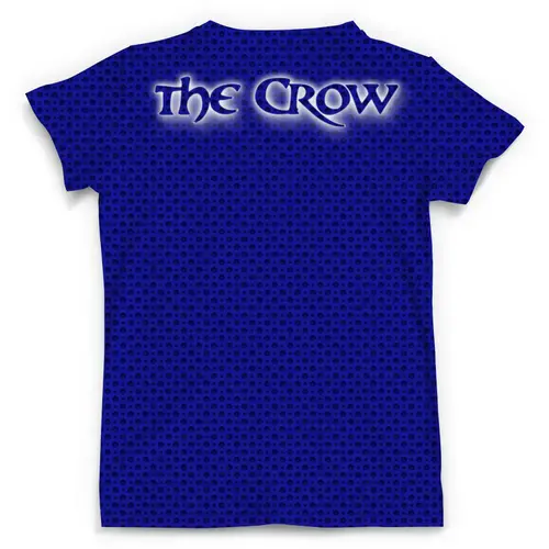 Заказать мужскую футболку в Москве. Футболка с полной запечаткой (мужская) The Crow от balden - готовые дизайны и нанесение принтов.