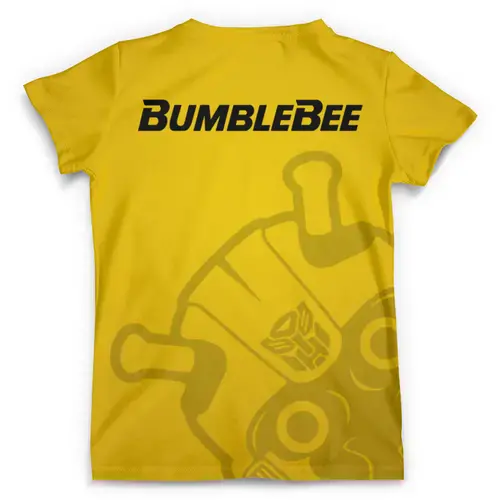 Заказать мужскую футболку в Москве. Футболка с полной запечаткой (мужская) BumbleBee от balden - готовые дизайны и нанесение принтов.