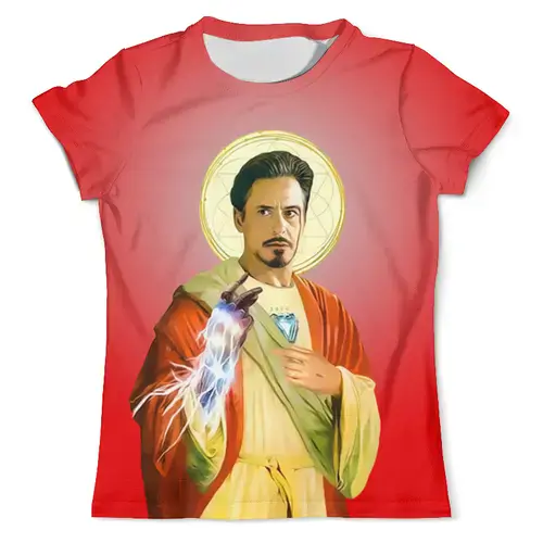 Заказать мужскую футболку в Москве. Футболка с полной запечаткой (мужская) Тони лучше всех!!!    от T-shirt print  - готовые дизайны и нанесение принтов.