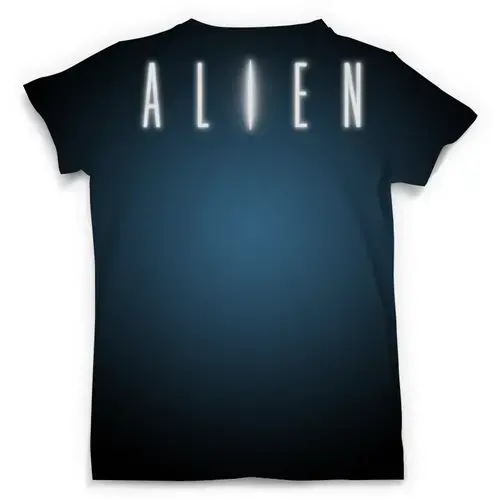 Заказать мужскую футболку в Москве. Футболка с полной запечаткой (мужская) Alien от balden - готовые дизайны и нанесение принтов.