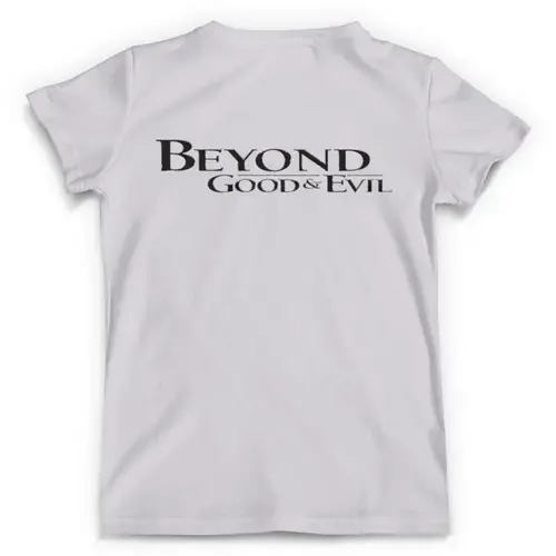 Заказать мужскую футболку в Москве. Футболка с полной запечаткой (мужская) Beyond Good Evil от THE_NISE  - готовые дизайны и нанесение принтов.
