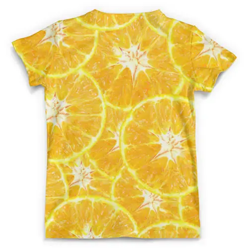Заказать мужскую футболку в Москве. Футболка с полной запечаткой (мужская) Апельсины от THE_NISE  - готовые дизайны и нанесение принтов.