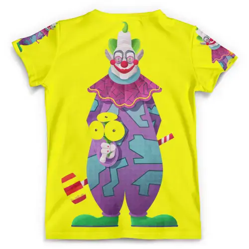Заказать мужскую футболку в Москве. Футболка с полной запечаткой (мужская) Killer Klowns from Outer Space - Jumbo от Дана Столыпина - готовые дизайны и нанесение принтов.