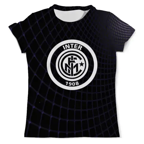 Заказать мужскую футболку в Москве. Футболка с полной запечаткой (мужская) Inter от THE_NISE  - готовые дизайны и нанесение принтов.