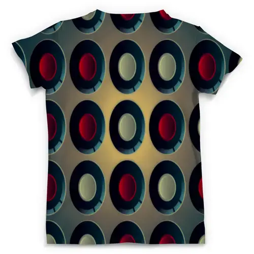 Заказать мужскую футболку в Москве. Футболка с полной запечаткой (мужская) Circle от Fonzo - готовые дизайны и нанесение принтов.