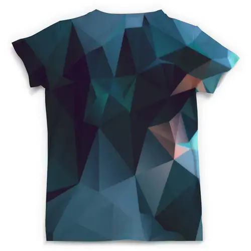 Заказать мужскую футболку в Москве. Футболка с полной запечаткой (мужская) Triangular от THE_NISE  - готовые дизайны и нанесение принтов.
