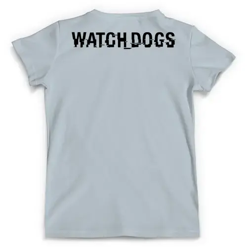 Заказать мужскую футболку в Москве. Футболка с полной запечаткой (мужская) Watch Dogs от aleks_say - готовые дизайны и нанесение принтов.