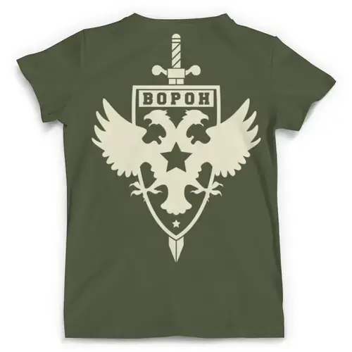 Заказать мужскую футболку в Москве. Футболка с полной запечаткой (мужская) Splinter Cell. ВОРОН от geekbox - готовые дизайны и нанесение принтов.