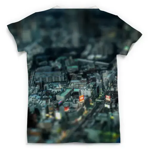 Заказать мужскую футболку в Москве. Футболка с полной запечаткой (мужская) Night City от Nalivaev - готовые дизайны и нанесение принтов.