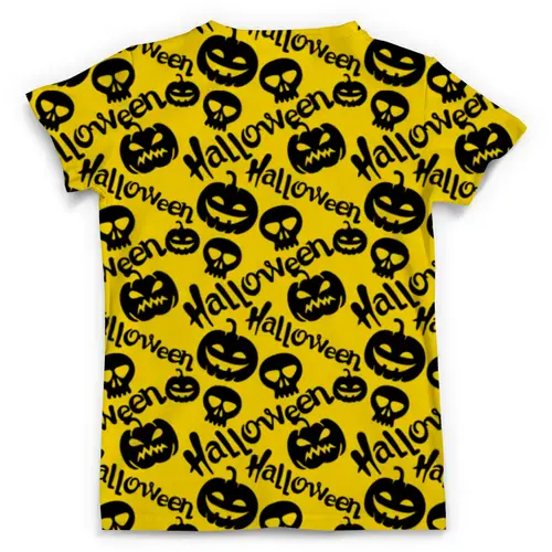 Заказать мужскую футболку в Москве. Футболка с полной запечаткой (мужская) Halloween от denis01001 - готовые дизайны и нанесение принтов.