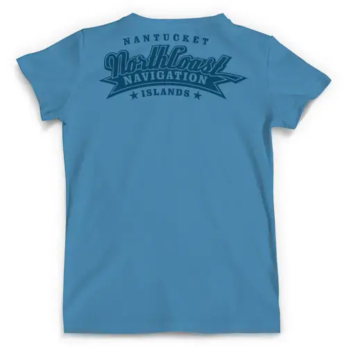 Заказать мужскую футболку в Москве. Футболка с полной запечаткой (мужская) Якорь (1) от T-shirt print  - готовые дизайны и нанесение принтов.
