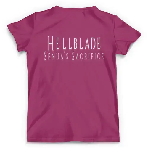 Заказать мужскую футболку в Москве. Футболка с полной запечаткой (мужская) Hellblade от THE_NISE  - готовые дизайны и нанесение принтов.