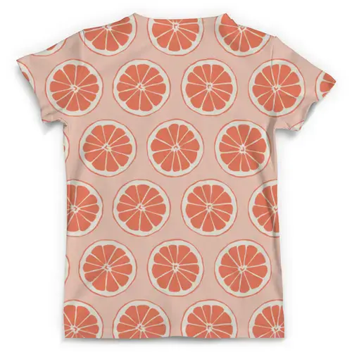 Заказать мужскую футболку в Москве. Футболка с полной запечаткой (мужская) Апельсины от THE_NISE  - готовые дизайны и нанесение принтов.