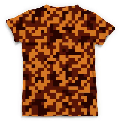 Заказать мужскую футболку в Москве. Футболка с полной запечаткой (мужская) border pixel от THE_NISE  - готовые дизайны и нанесение принтов.