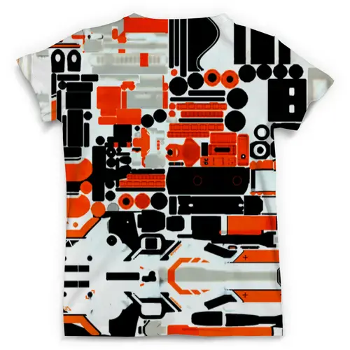 Заказать мужскую футболку в Москве. Футболка с полной запечаткой (мужская) Графика от THE_NISE  - готовые дизайны и нанесение принтов.