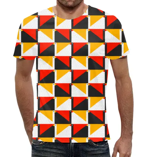 Заказать мужскую футболку в Москве. Футболка с полной запечаткой (мужская) ArtDesign от balden - готовые дизайны и нанесение принтов.