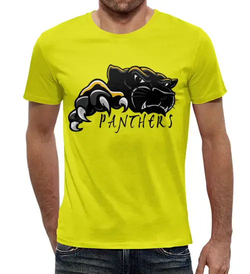 Заказать мужскую футболку в Москве. Футболка с полной запечаткой (мужская) Черная пантера от T-shirt print  - готовые дизайны и нанесение принтов.