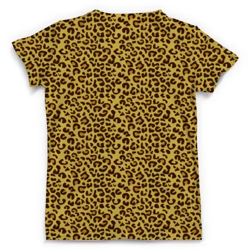 Заказать мужскую футболку в Москве. Футболка с полной запечаткой (мужская) Леопардовый от nadegda - готовые дизайны и нанесение принтов.