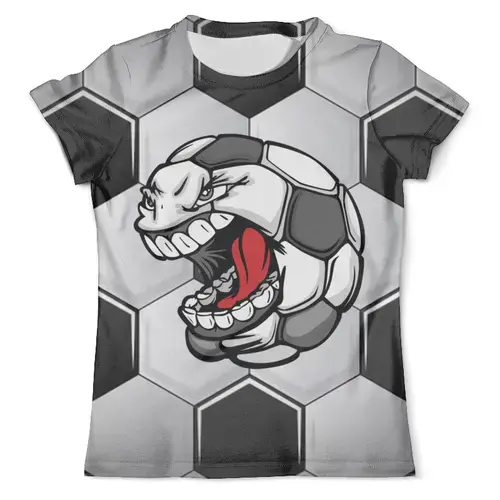 Заказать мужскую футболку в Москве. Футболка с полной запечаткой (мужская) SOCCER Design от balden - готовые дизайны и нанесение принтов.