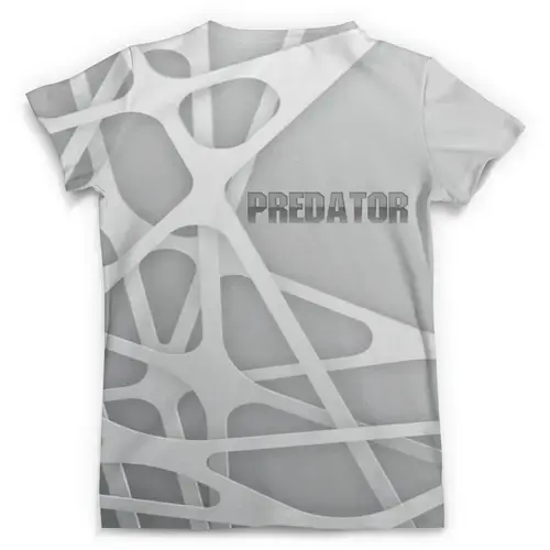 Заказать мужскую футболку в Москве. Футболка с полной запечаткой (мужская) PREDATOR Design от balden - готовые дизайны и нанесение принтов.