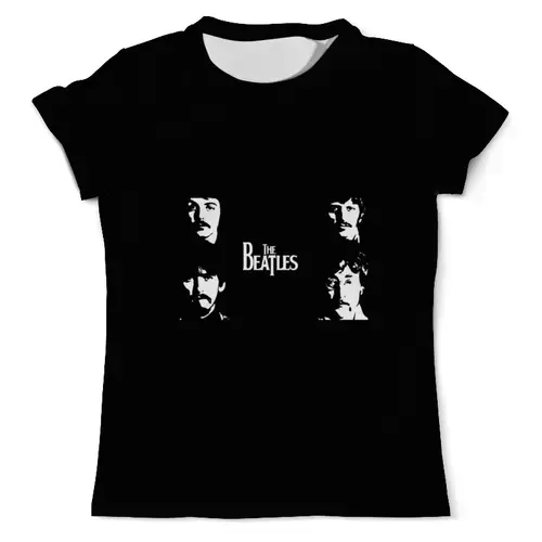 Заказать мужскую футболку в Москве. Футболка с полной запечаткой (мужская) The Beatles от Александр Гришин - готовые дизайны и нанесение принтов.