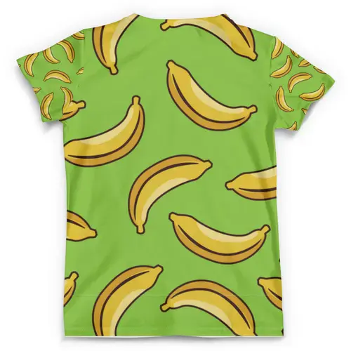Заказать мужскую футболку в Москве. Футболка с полной запечаткой (мужская) банан от queen  - готовые дизайны и нанесение принтов.