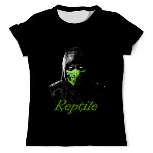 Заказать мужскую футболку в Москве. Футболка с полной запечаткой (мужская) Reptile от Дмитрий - готовые дизайны и нанесение принтов.