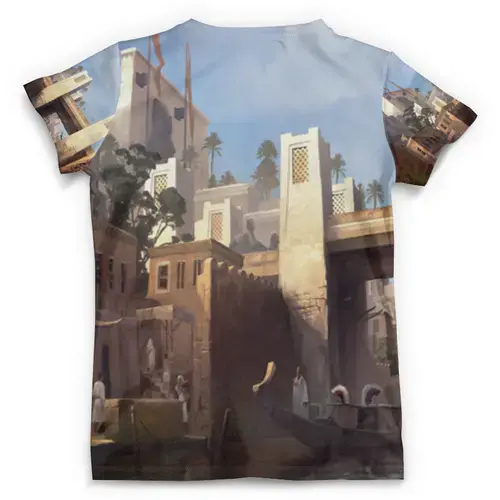 Заказать мужскую футболку в Москве. Футболка с полной запечаткой (мужская) Prince Of Persia от  PRO_DESIGN - готовые дизайны и нанесение принтов.